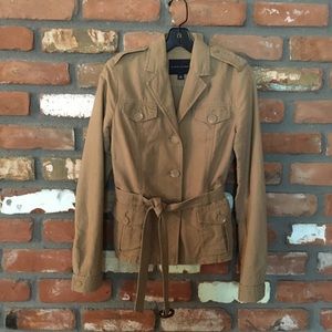 Banana Republic linen/cotton safari jacket